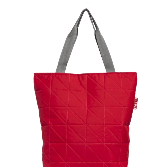Filum large red tote - Picture 6 of 12